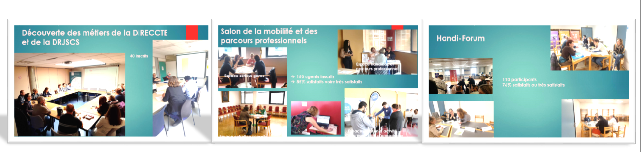 ateliers avec les participants au printemps de la mobilité