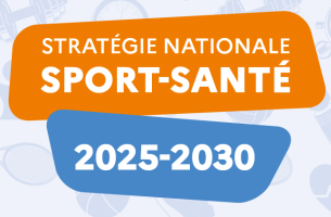 Visuel de la stratégie nationale sport-santé 2025-2030 