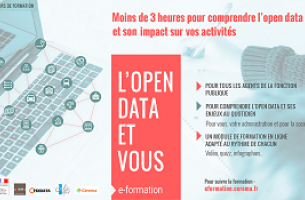 E-formation sur l’ouverture des données publiques